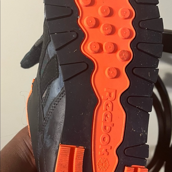 Reebox Black,Orange Camouflage shoes - Picture 5 of 6